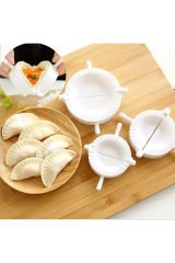 Pratik Ravioli Poğaça Çiğ Börek Mantı Kurabiye Kalıbı Plastik 3 Adet