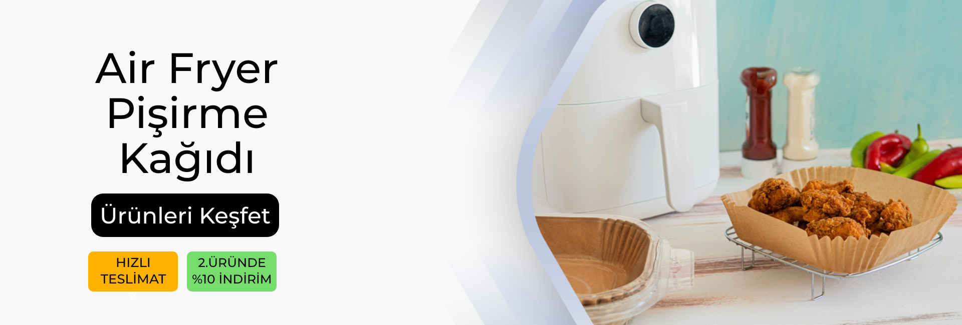Air Fryer Aksesuarları ve Pişirme Kağıdı