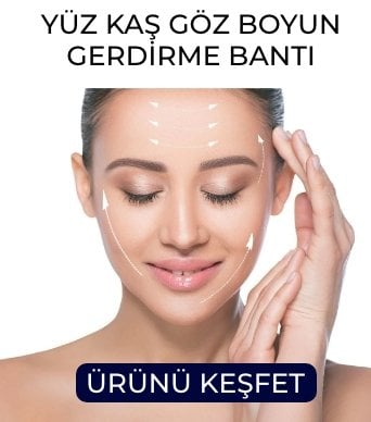 Kaş Göz Boyun Gerdirme Kaldırma Bantı